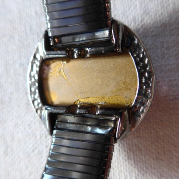 Vintage 1980s Amethyst-toned Jewel Bracelet - Picture 7 of 9